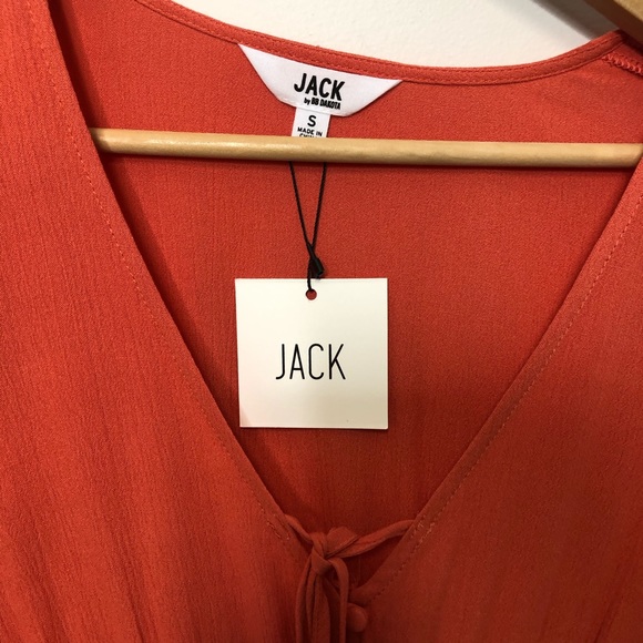 NEW Jack by BB Dakota On a Cruise Ruffle Top - Picture 3 of 4